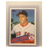 Roger Clemens 1985 Topps Rookie