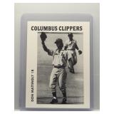 Don Mattingly 1984 Columbus Clippers RC promo