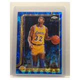 Magic Johnson 2025 Topps Chrome blue raywave  /150