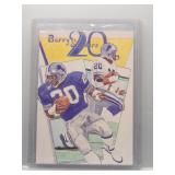 Barry Sanders 1993 Sports Art promo