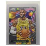 LeBron James 2024 Topps Chrome Cosmic
