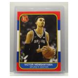 Victor Wembanyama 1986 Fleer Custom Card