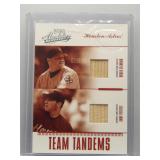 Clemens/Pettitte 2004 Playoff Memorabilia dual...