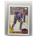 Mark Messier 1987 Topps