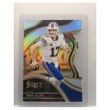 Josh Allen 2023 Select Club ref. die-cut