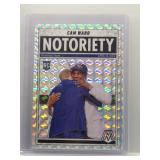 Cam Ward 2025 Mosaic Notoriety rookie mosaic ref.