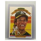 Rickey Henderson 1982 Donruss Diamond Kings