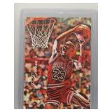 Michael Jordan 2018 Pertosa signed promo sample