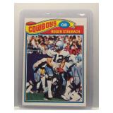 Roger Staubach 1977 Topps