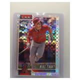 Mike Trout 2026 Topps Chrome X-Fractor Parallel