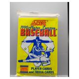 1990 Score Baseball Sealed Pack