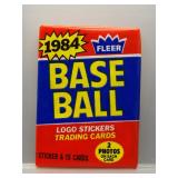 1984 Fleer Baseball Sealed Wax Pack
