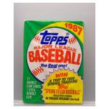 1987 Topps Baseball Sealed Wax Pack