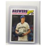 Jacob Misiorowski 2026 Topps Heritage rookie