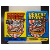 1991 Topps Desert Storm Sealed Pack Lot of 2