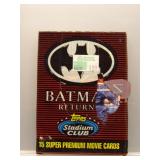 1991 Stadium Club Batman Returns Sealed Pack -...