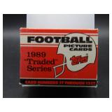 1989 Topps Traded Football Complete Set