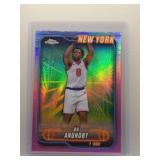 OG Anunoby 2024 Topps Chrome pink