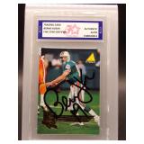 Bernie Kosar 1995 Pinnacle auto FSG Certified