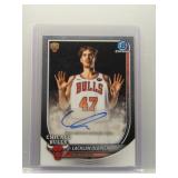 Lachlan Olbrich 2025 Bowman Chrome rookie auto