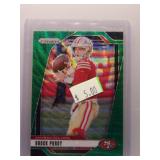 Brock Purdy 2024 Prizm green wave