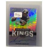 Akrum Wadley 2018 Leaf Metal Draft Touchdown...
