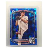 Luke Sinnard 2025 1st Bowman Chrome blue ice
