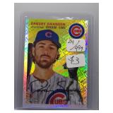 Dansby Swanson 2023 Topps Chrome Platinum logo...