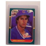 Greg Maddux 1987 Donruss The Rookies