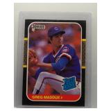 Greg Maddux 1987 Donruss rookie