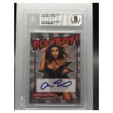 Carmen Electra custom Playboy auto BGS authentic