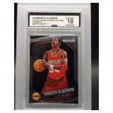Hakeem Olajuwon 2025 Prizm Black CCG 10