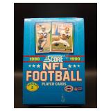 1990 Score Football Box of Sealed Packs