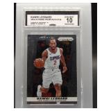 Kawhi Leonard 2025 Prizm Deca CCG 10