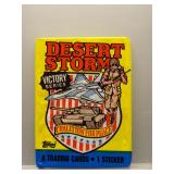 Desert Storm 1991 Topps Sealed Wax Pack