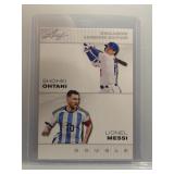 S. Ohtani/L. Messi 2024 Leaf Double