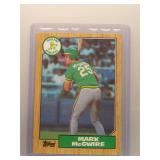 Mark McGwire 1987 Topps Rookie