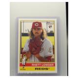 Rhett Lowder 2025 Topps Heritage rookie