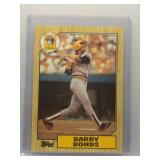 Barry Bonds 1987 Topps