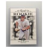 Nick Kurtz 2023 Leaf Rookie