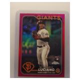 Marco Luciano 2024 Topps Chrome rookie pink /399