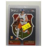 Bo Nix 2024 Select Certified rookie