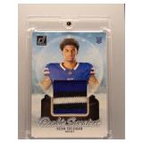 Keon Coleman 2024 Donruss Rookie Swatches patch