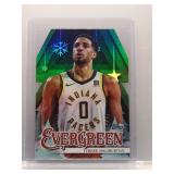 Tyrese Haliburton 2025 Topps Evergreen die-cut