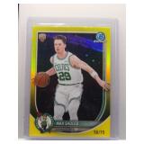 Max Shulga 2025 Bowman Chrome rookie yellow