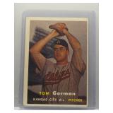 Tom Garman 1957 Topps
