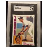 Don Mattingly 1984 Topps SGC 7
