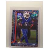 Joshua Palmer 2025 Topps Chrome Lightspeed
