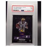 Ja'Marr Chase 2021 Prizm DP Crusadee rookie PSA 7