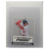 Kristian Campbell 2025 Leaf /1 clear